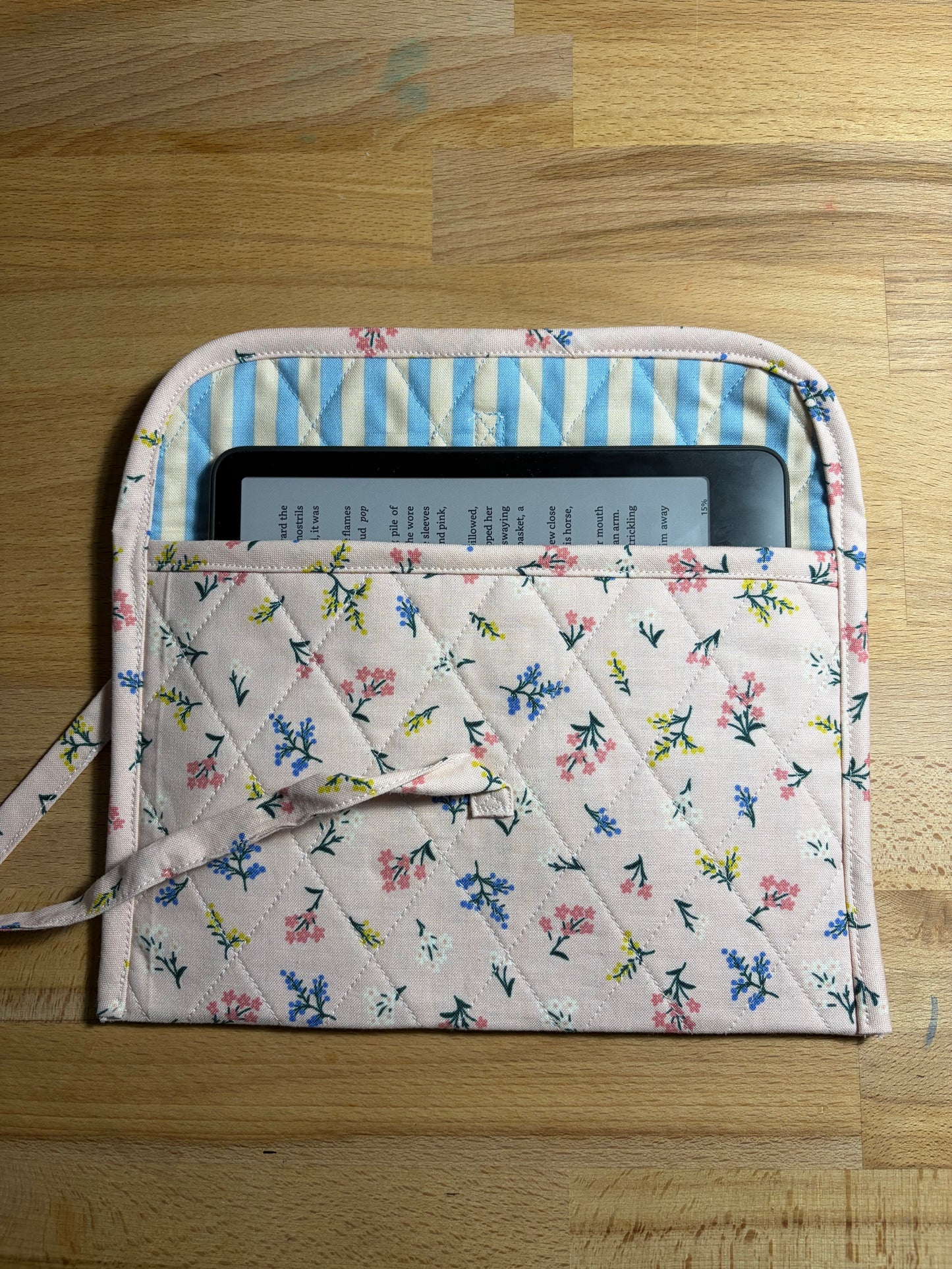Pink Bouquet Floral Kindle Sleeve